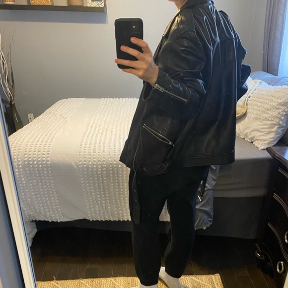 All Saints Leather Jacket - Picture 5 of 8